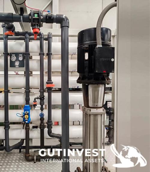 Planta desalinizadora de agua móvil - 700m3/h