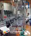 1  -  Glass bottle filling machine. Capacity 10,000 bottles/hour