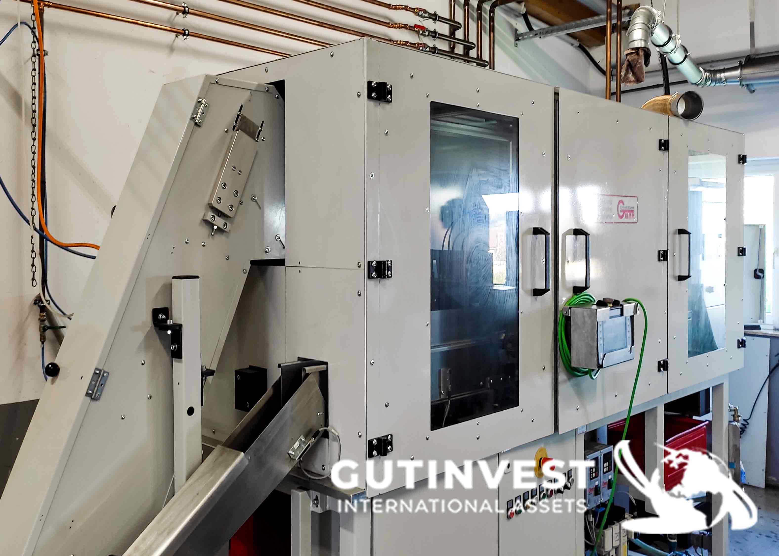 Automatic inductive hardening line