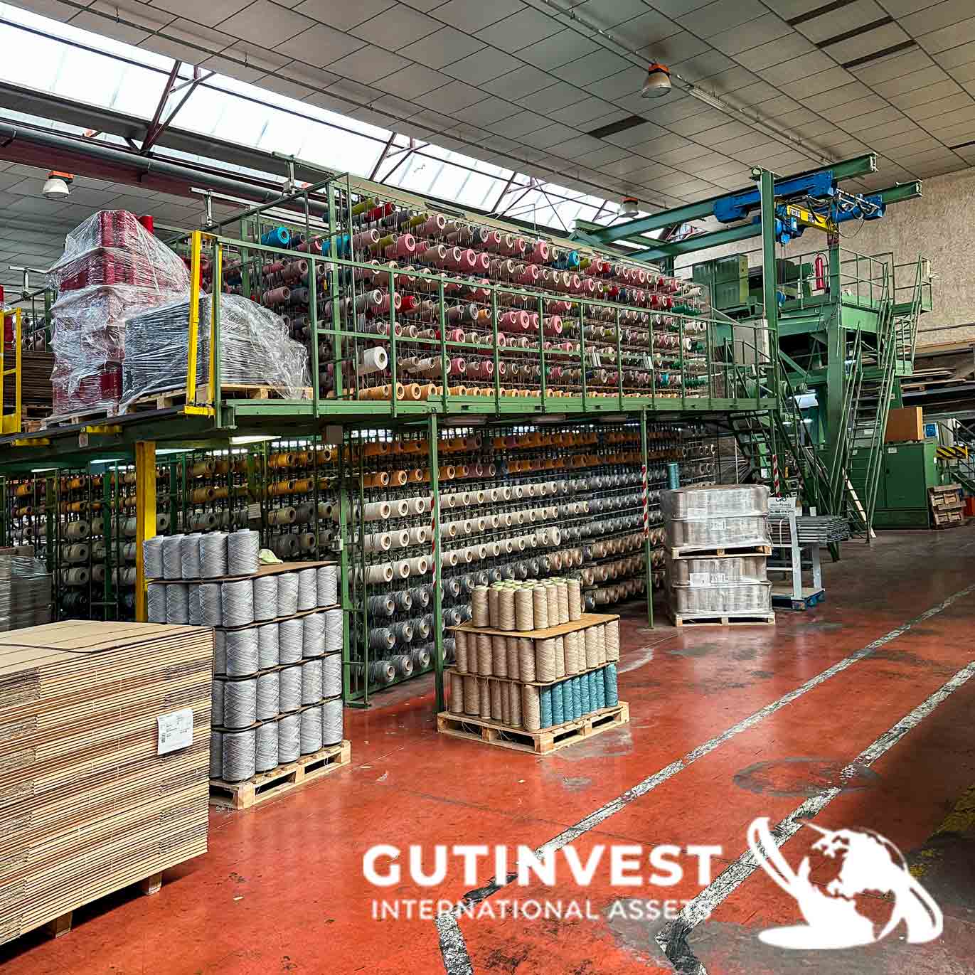 Máquina de tejer - telar para alfombras