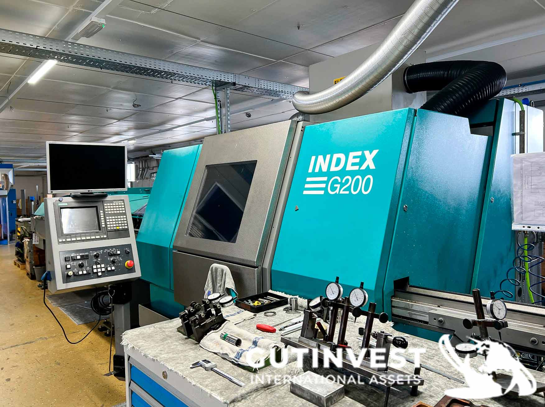 Torno CNC de doble husillo