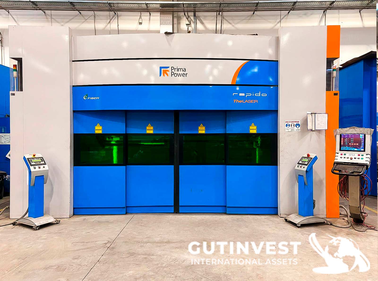 Máquina de corte por láser fibra 3D - 3kw