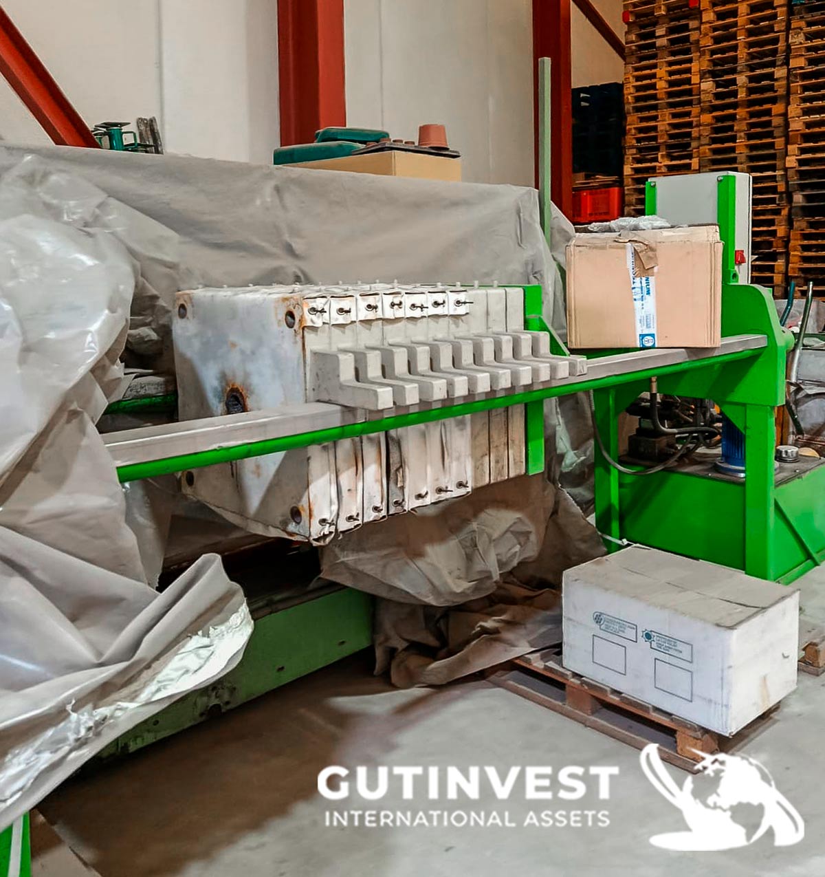 Filtro prensa hidráulico