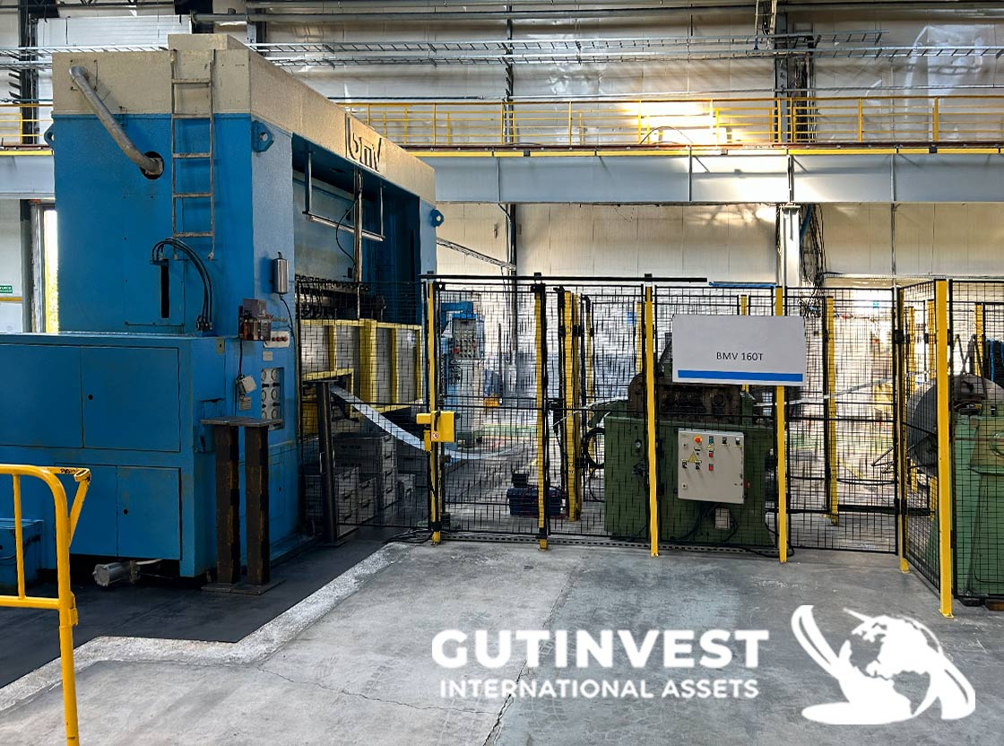 Prensa mecánica de doble montante- 160 T