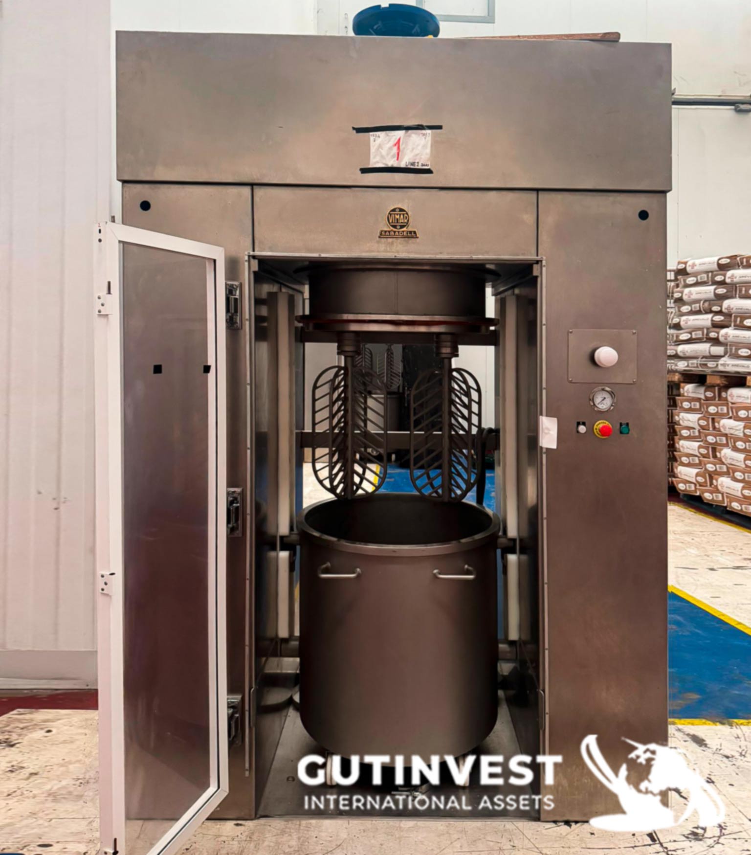 Máquina turbo batidora