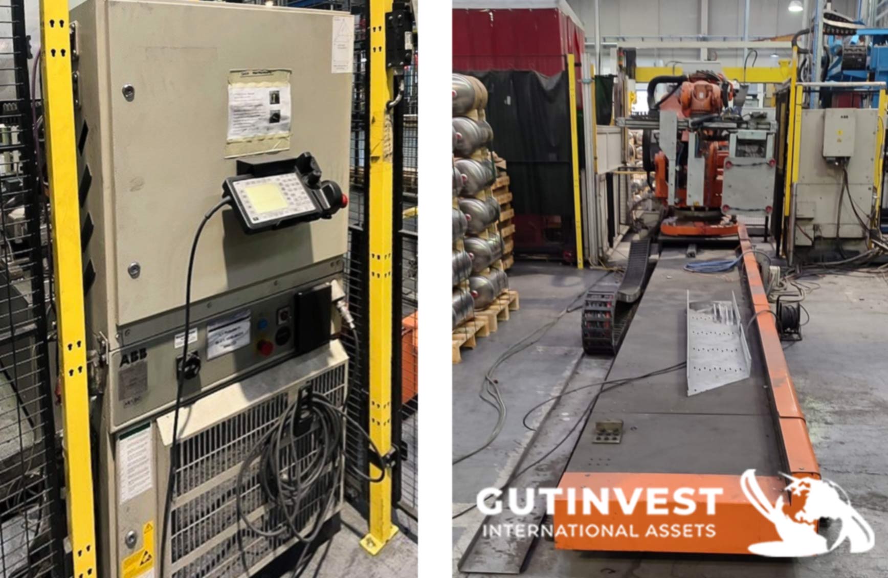 Robot de manipulación con track