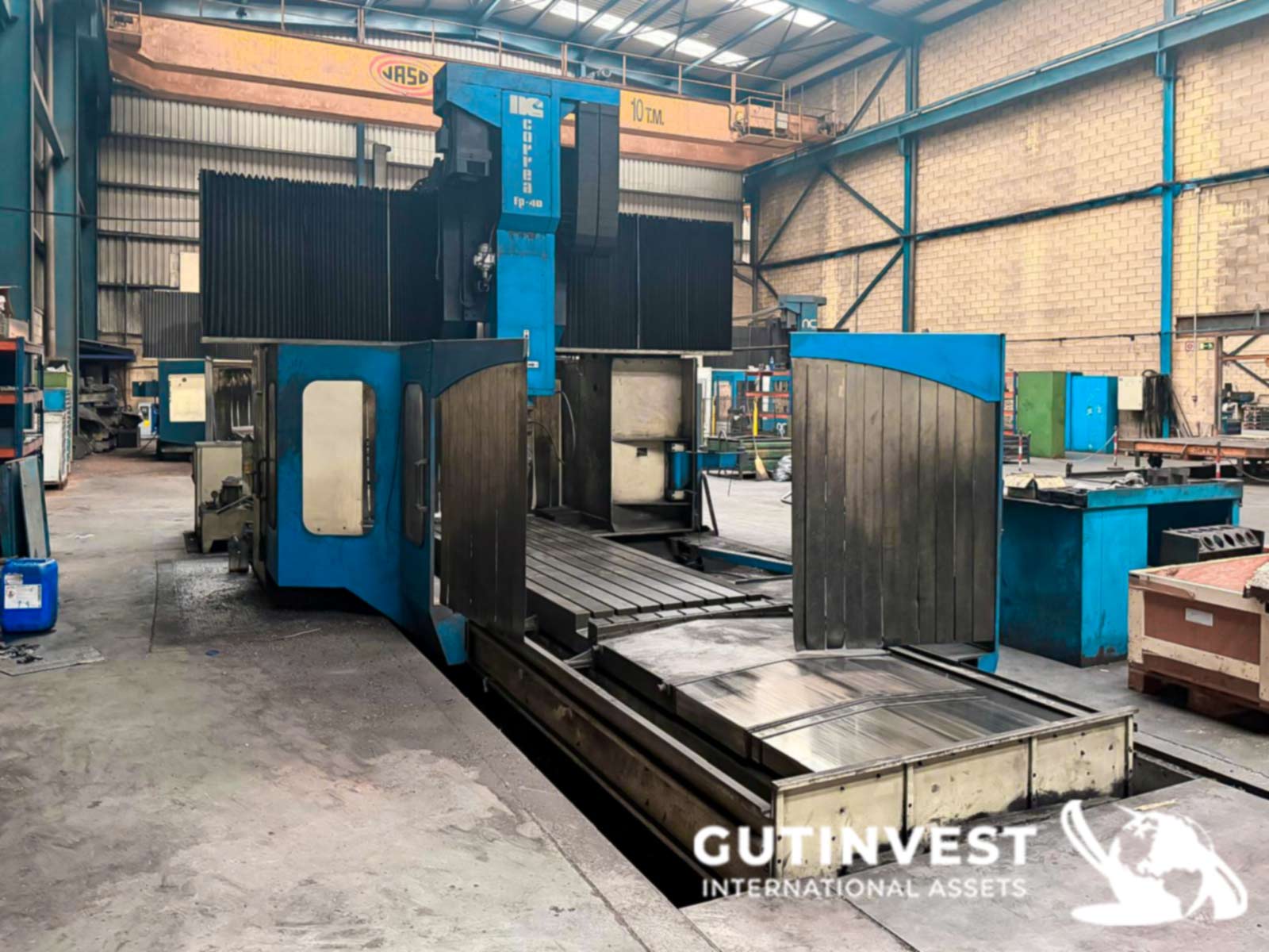 Fresadora de pórtico cnc