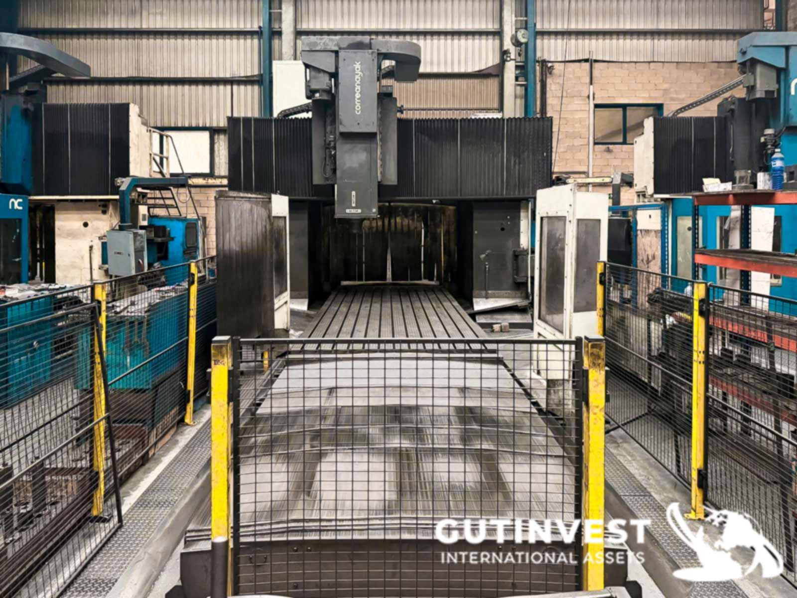 Fresadora de pórtico cnc