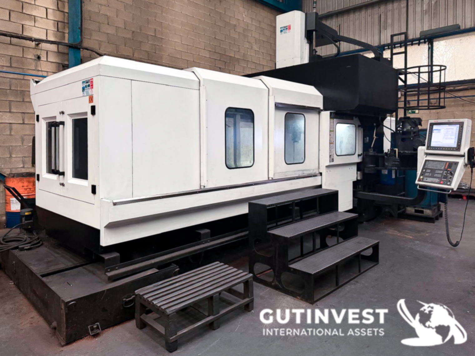 Centro mecanizado de pórtico