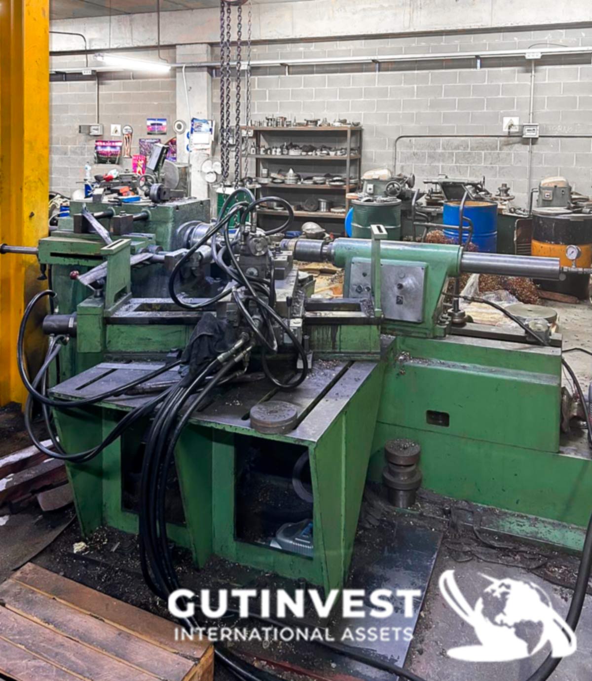 Conical Sheet Metal Spinning Lathe