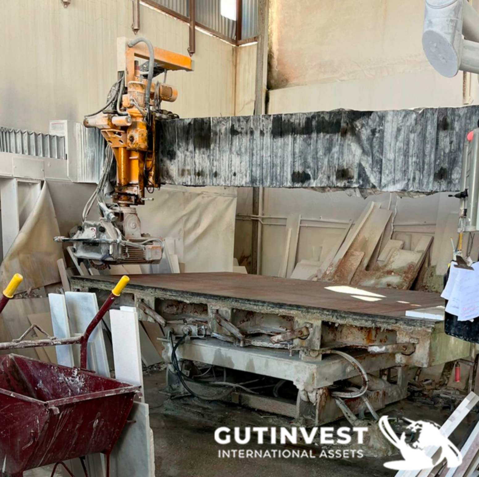 Cortadora de disco para mármol 