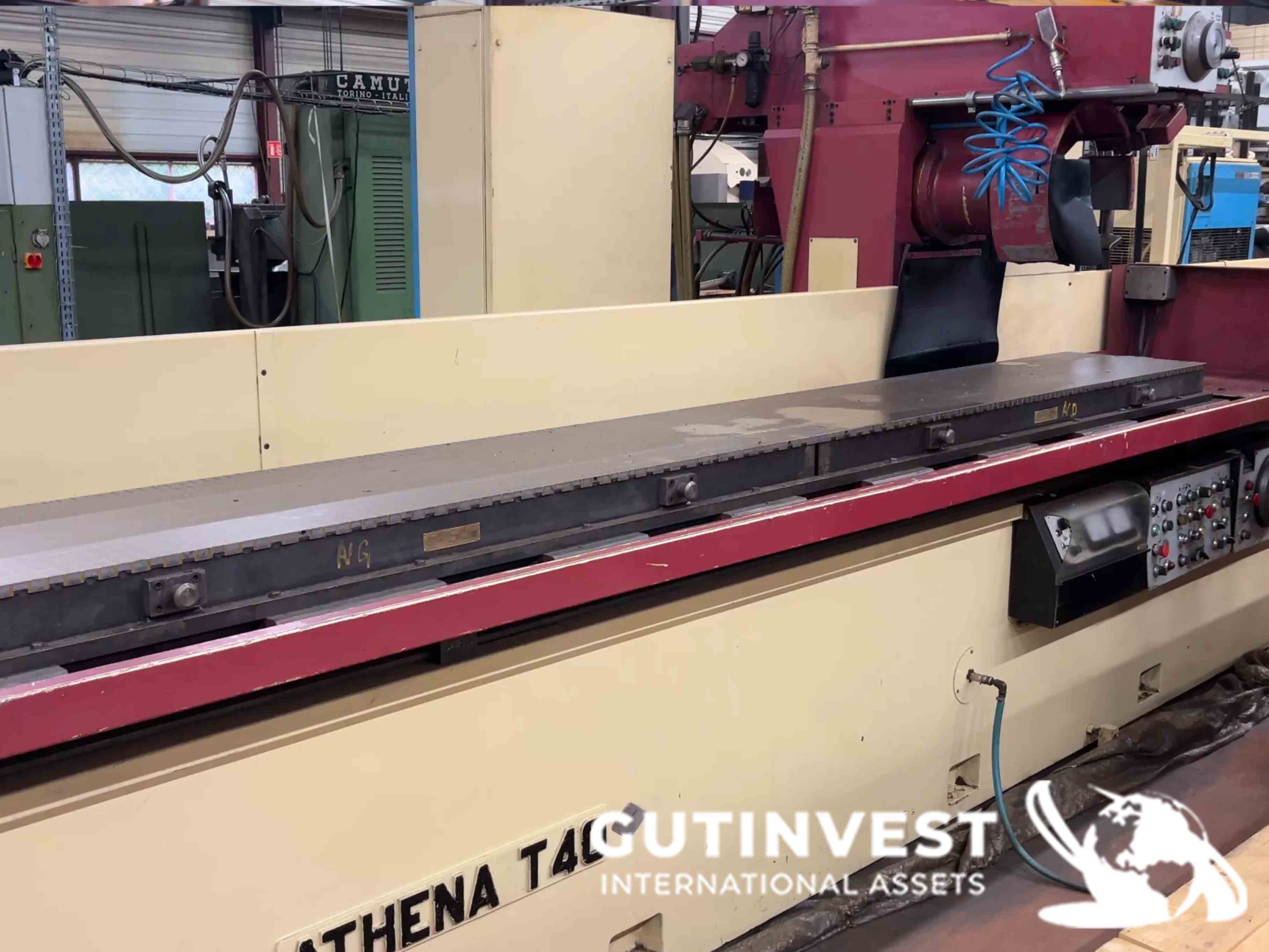 Rectificadora de superficies planas