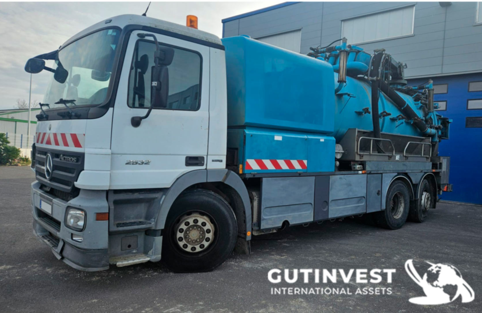 Camión para desatascos 