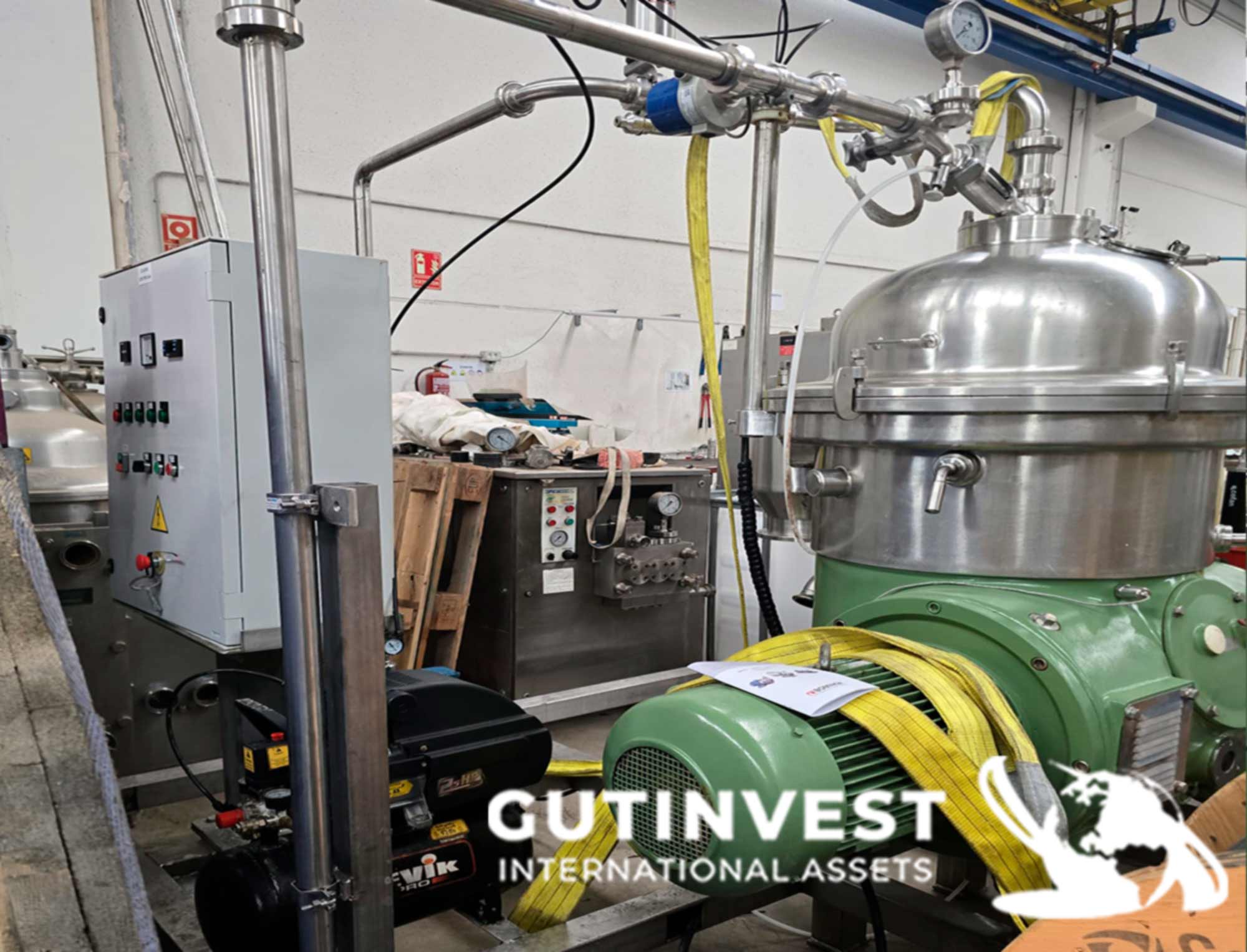 Centrífuga Clarificadora para vino 