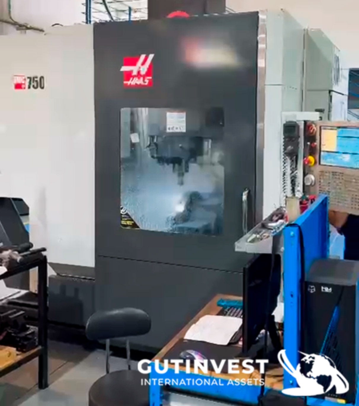 Centro de mecanizado CNC de 5 ejes 