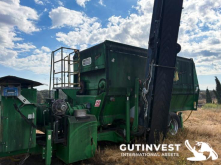 Máquina mezcladora de compost