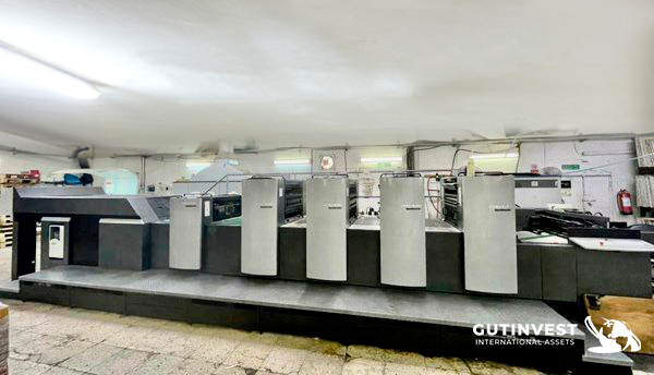 Offset printing machine - 4 colours