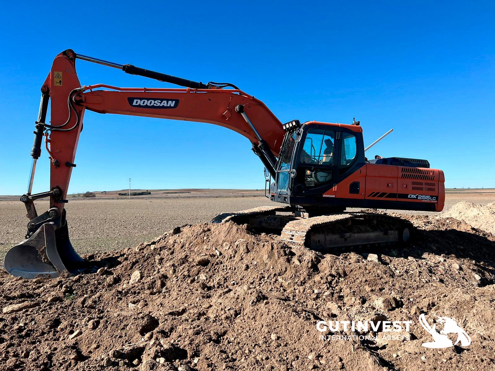 Excavadora de orugas