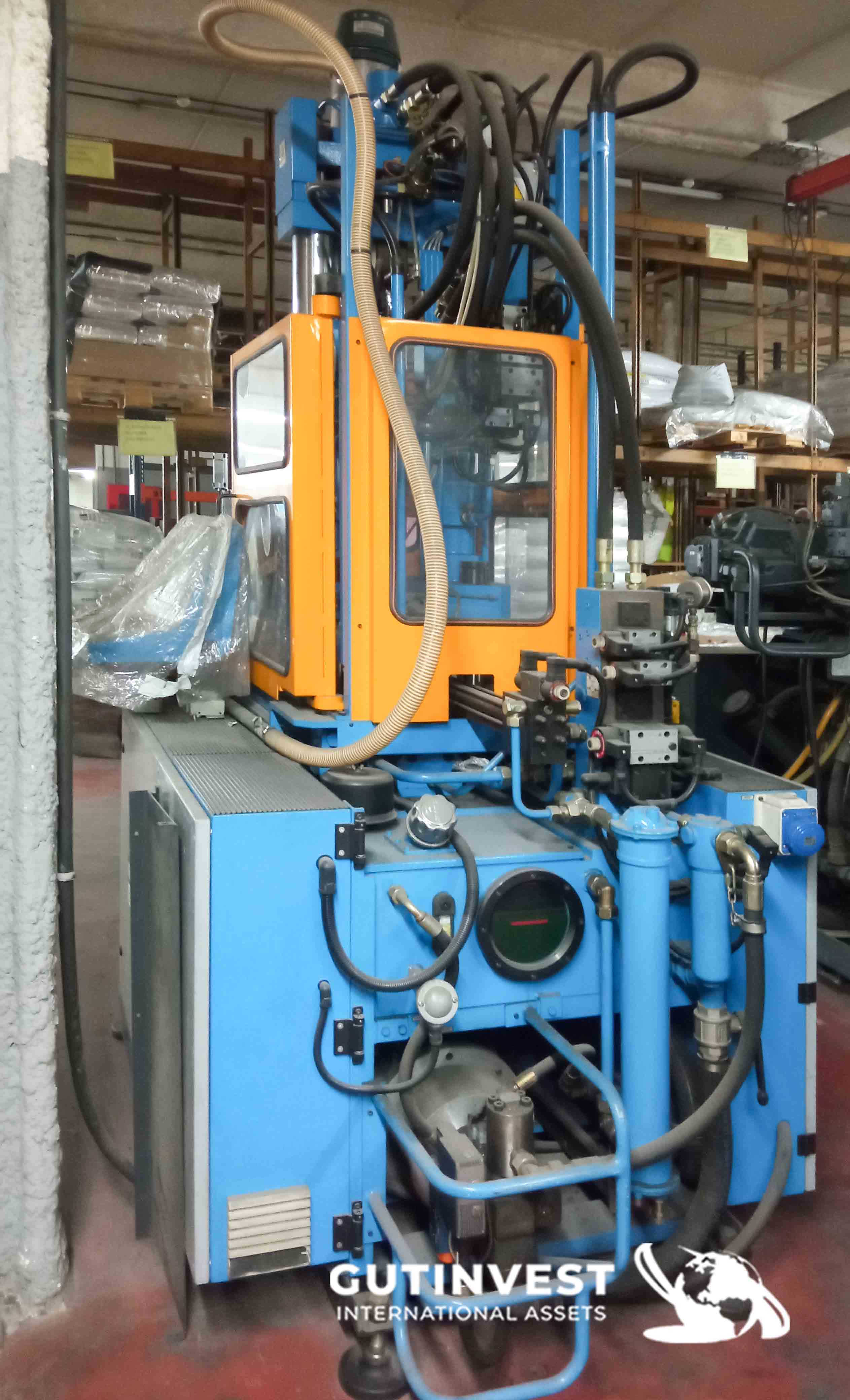 Vertical injection press - 60Tn