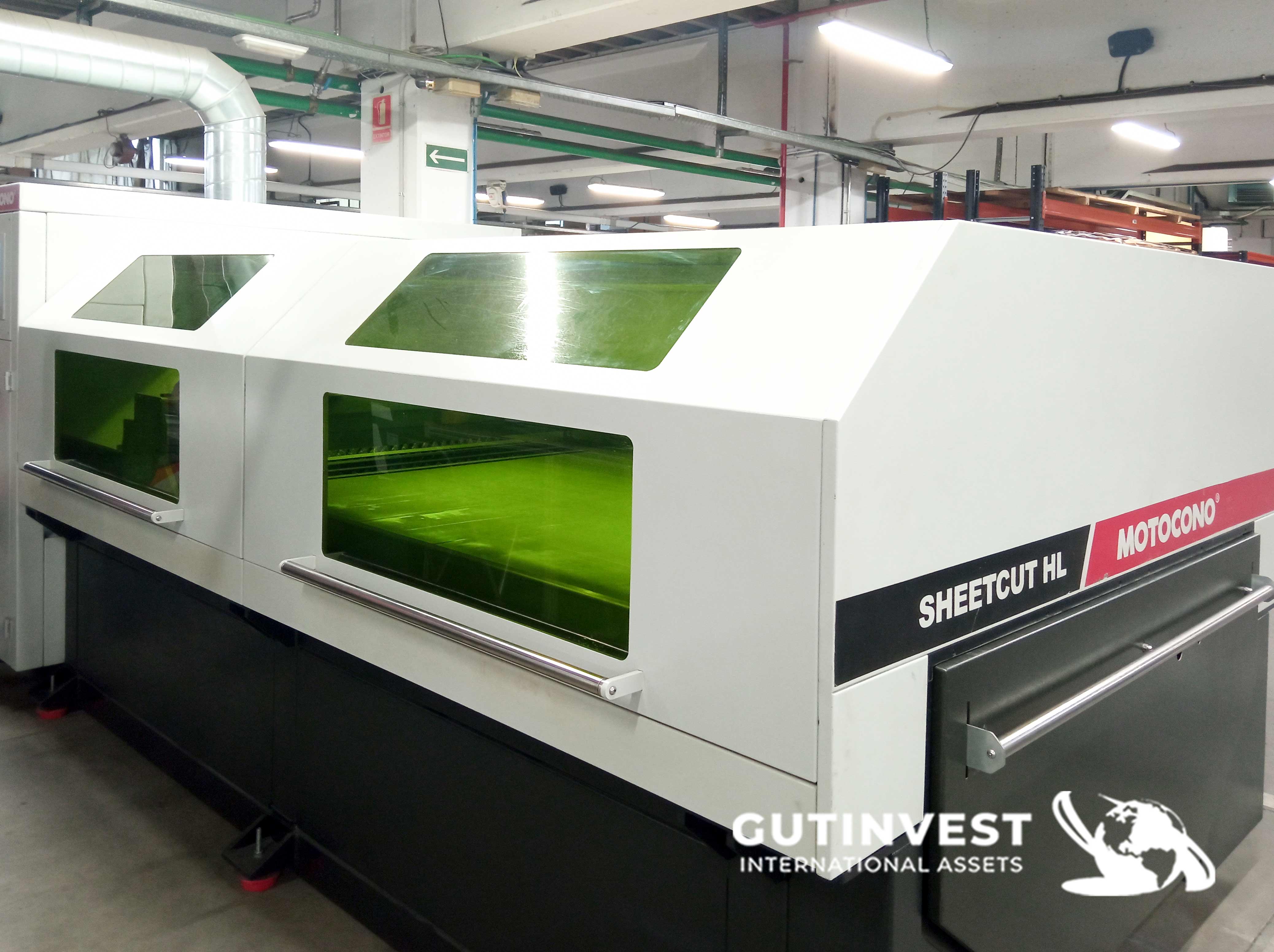 Fiber laser cutting machine for sheet metal - 2kW