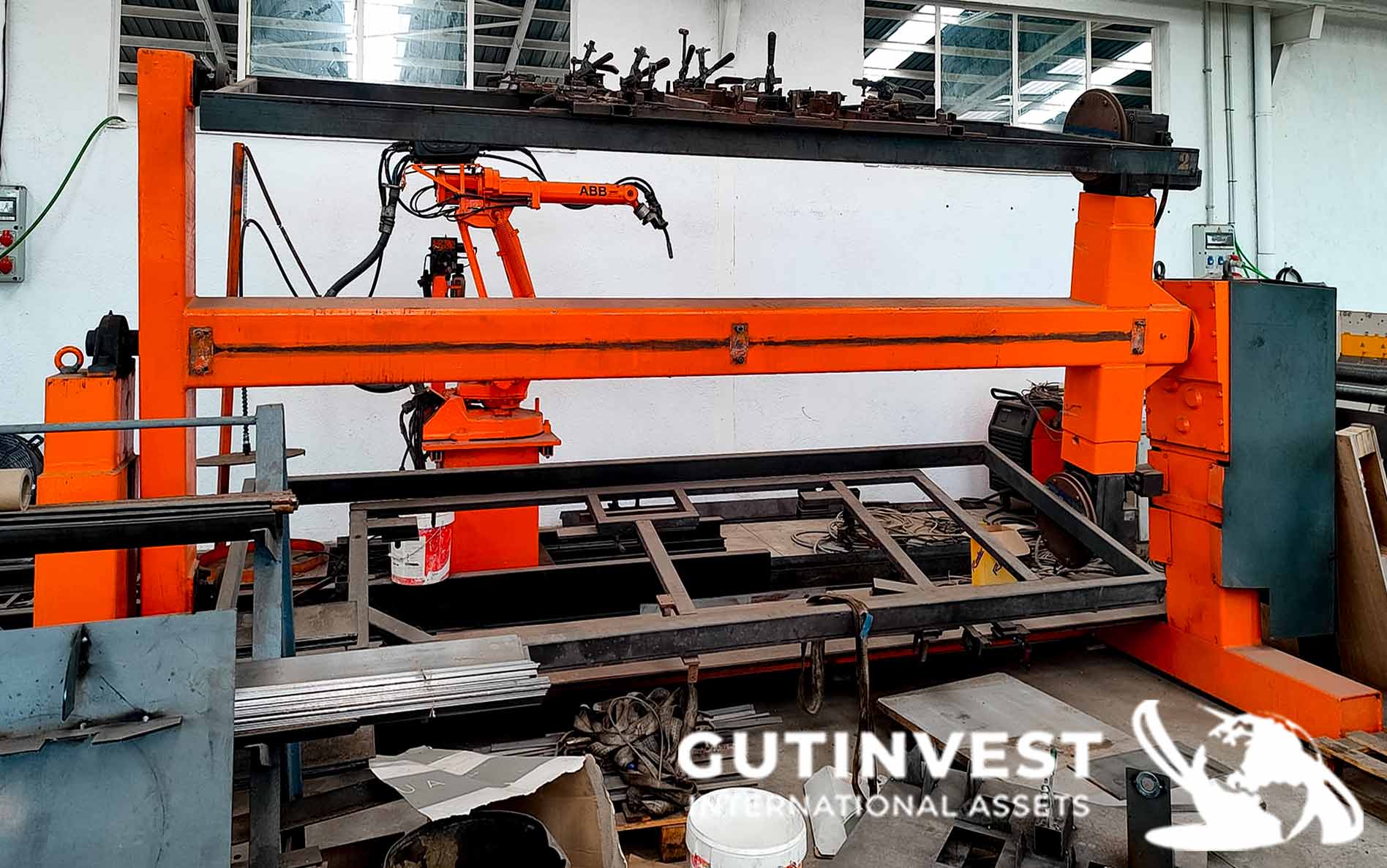 Welding Robot with positioner