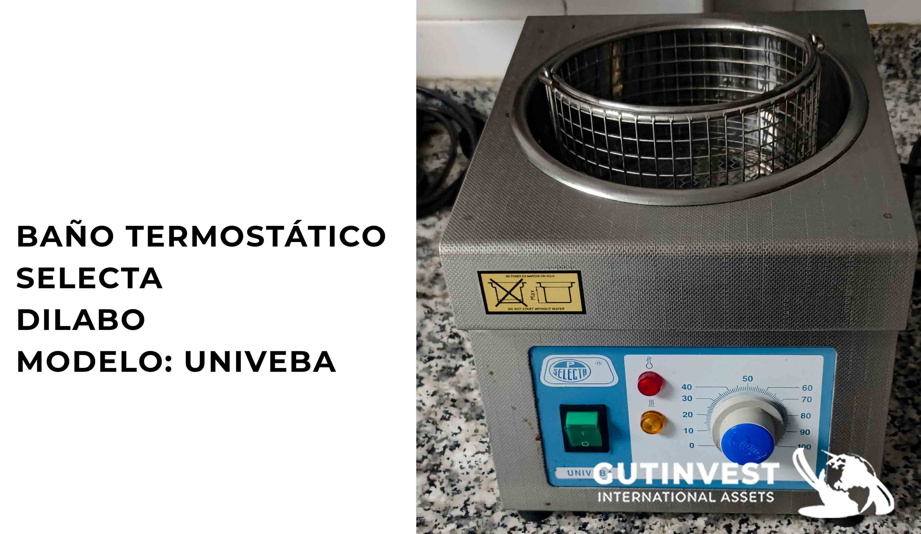 Thermostatic bath equipment