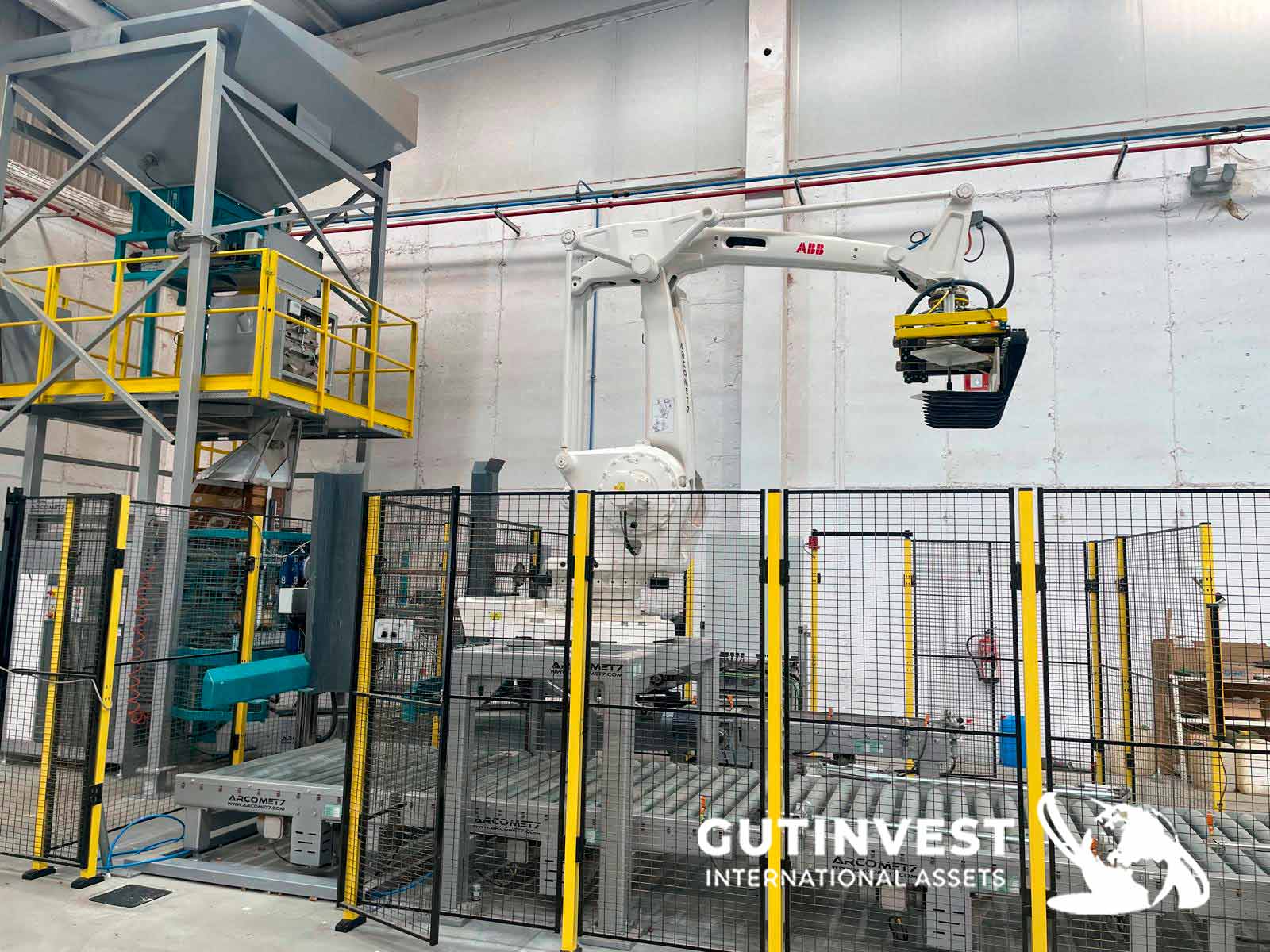 Palletized, bagging and big bag filling line
