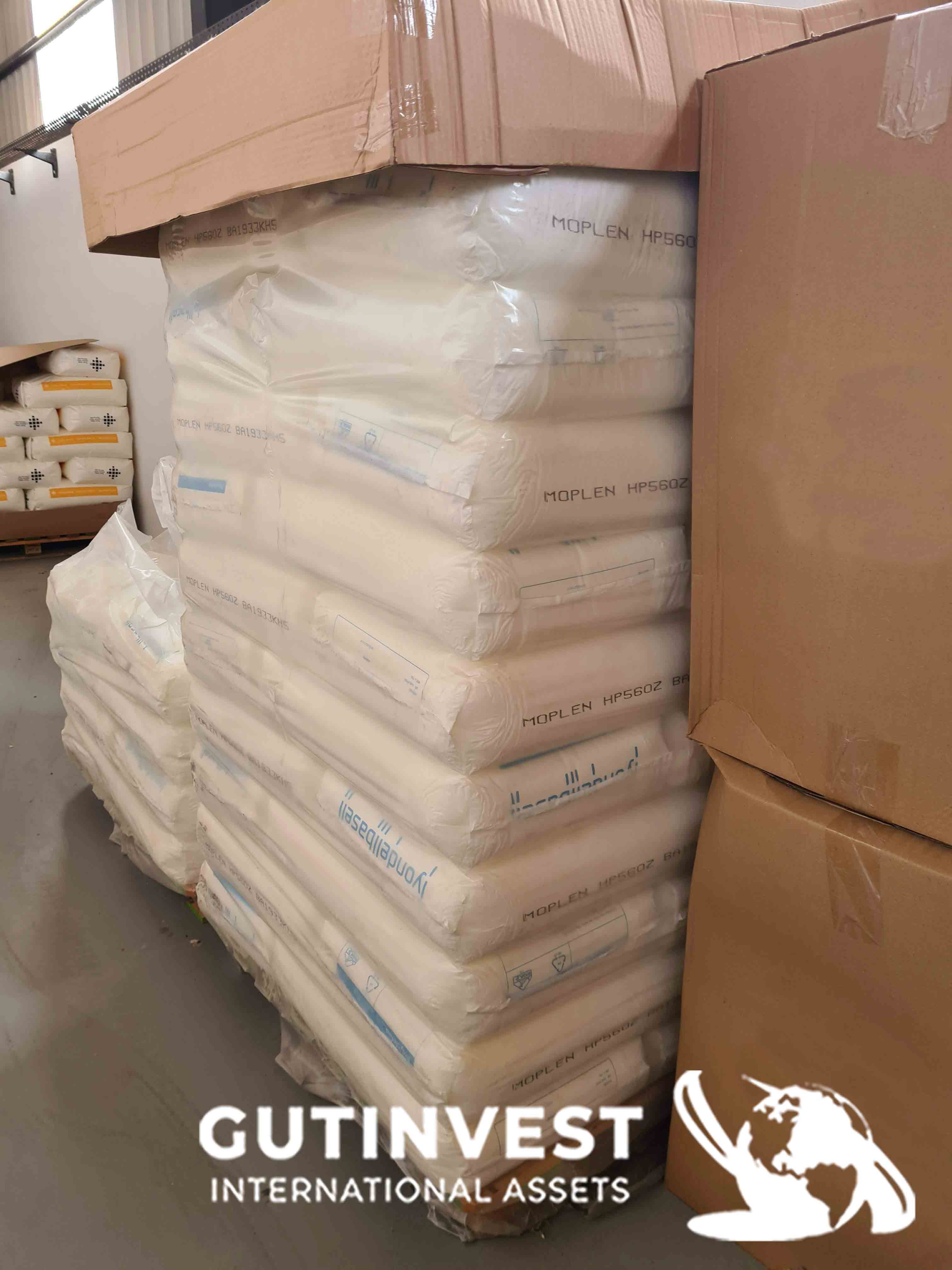 Lote de 162 sacos de Polipropileno de 25 KG