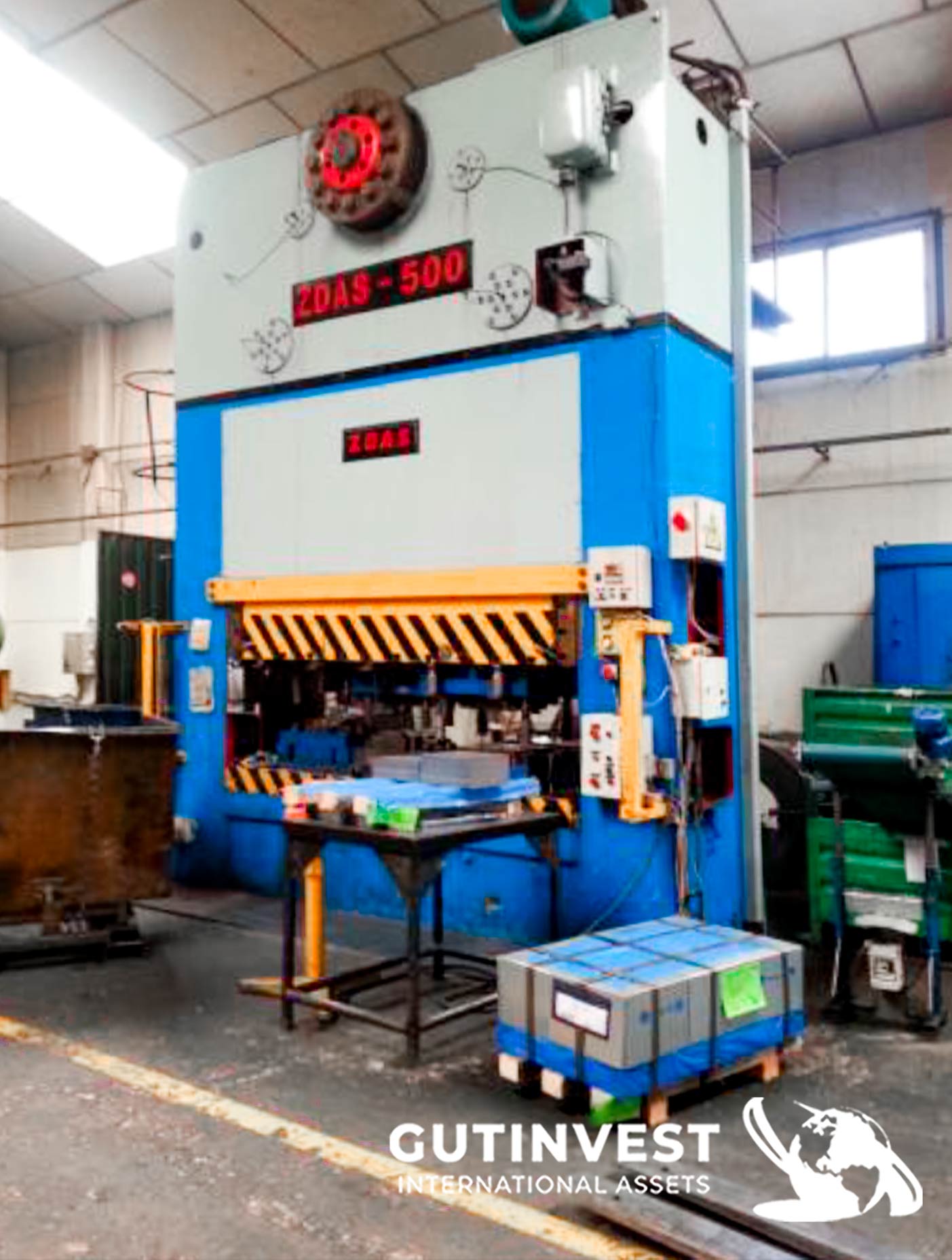 Double upright press - 500Tn