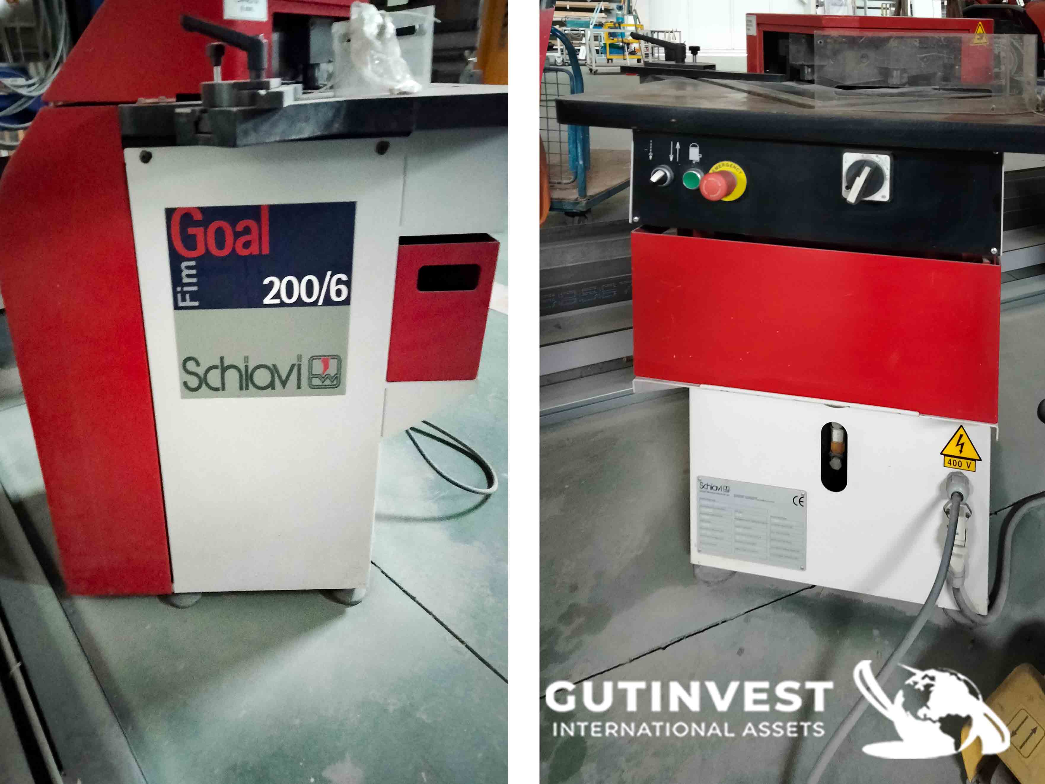 Fixed angle cutting machine