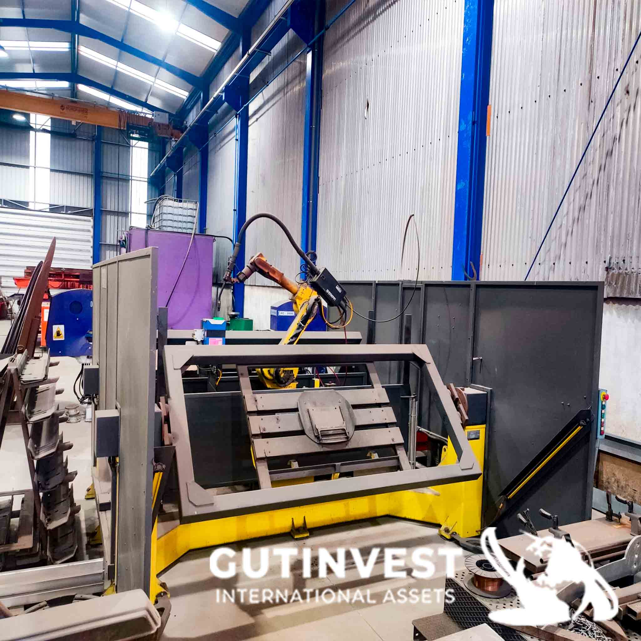Robot soldadura depósitos