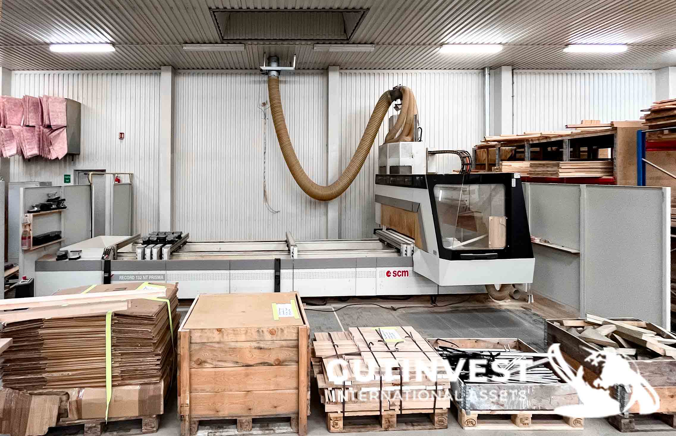 Centro de mecanizado cnc para madera - 5 ejes