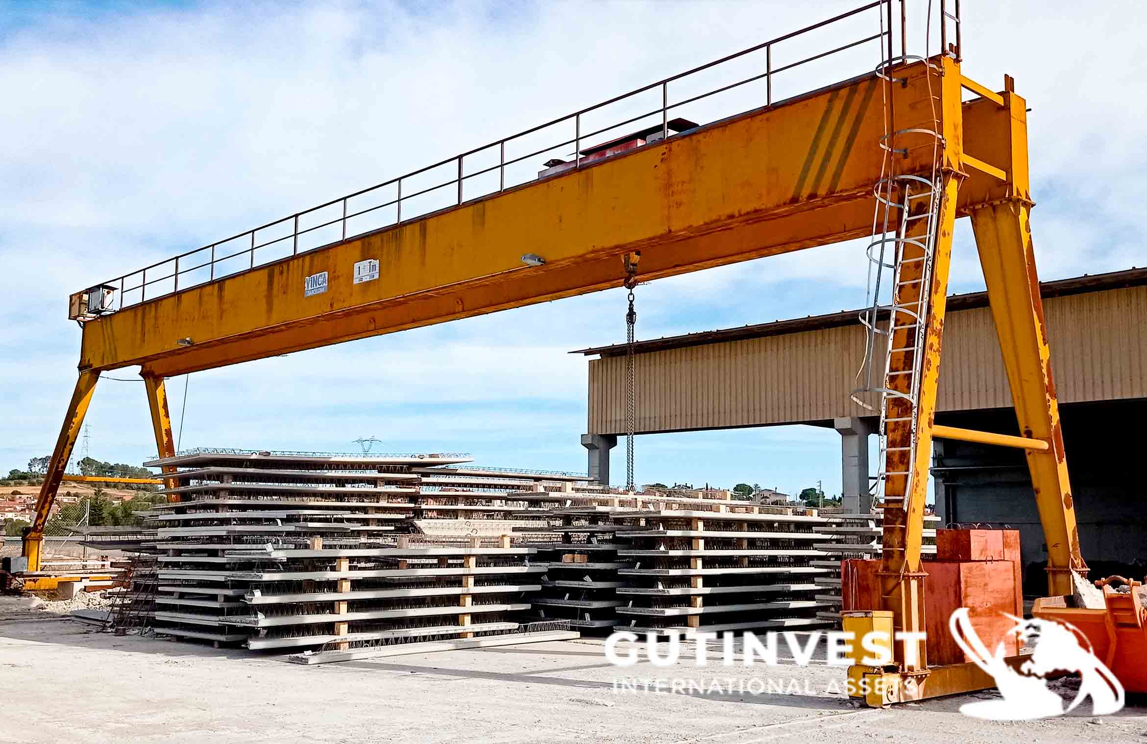 Gantry bridge crane - 16Tn