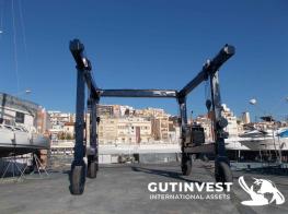 Grúa pórtico para embarcaciones – 45Tn