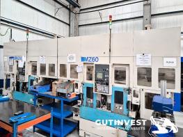 (x2) Tornos cnc doble husillo - Muratec