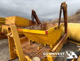 Portacontenedores para contenedores trapezoidales de 4,2m3