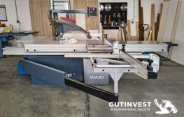 Escuadradora "Altendorf" y Chapadora de cantos "Hebrock" para madera