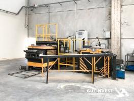 Equipo de fundición a baja presión de aluminio