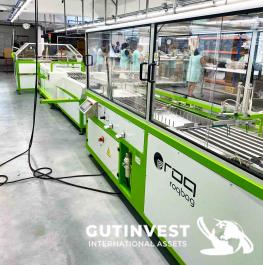 Máquina automática de doblado y embalaje de prendas – Sector textil