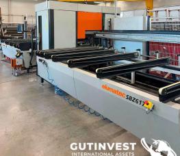 CNC machining center for PVC profiles 