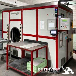Máquina de limpieza para metales 