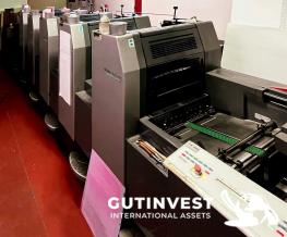 5-color offset press - "Heidelberg" 