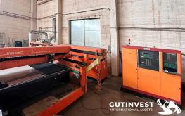 Máquina de corte láser CO2 – 3.5 kW BYSTRONIC Model. Bylas 4020-2