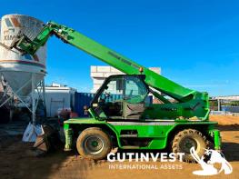 Manipulador telescópico diésel "MERLO" ROTO 45.21 KSC 