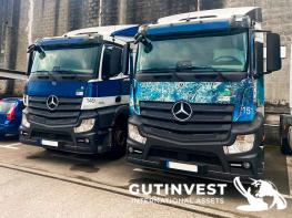 Tres cabezas tractoras - Mercedes - Benz