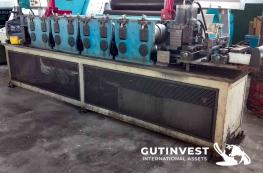 Sheet metal roll forming machine and tube bending machine