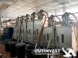 Instalación para alimentación de material a inyectoras de plástico