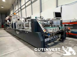 Máquina plegadora - encoladora de cajas